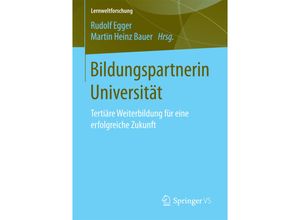 9783658150129 - Bildungspartnerin Universität Kartoniert (TB)