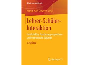 9783658150822 - Lehrer-Schüler-Interaktion Kartoniert (TB)