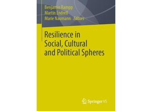 9783658153281 - Resilience in Social Cultural and Political Spheres Kartoniert (TB)