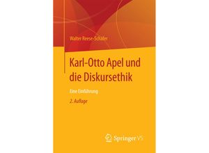 9783658155322 - Karl-Otto Apel und die Diskursethik - Walter Reese-Schäfer Kartoniert (TB)
