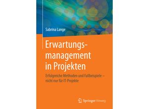 9783658156145 - Erwartungsmanagement in Projekten - Sabrina Lange Kartoniert (TB)