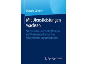 9783658156572 - Mit Dienstleistungen wachsen - Marcello Camerin Kartoniert (TB)