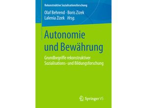 9783658158088 - Autonomie und Bewährung Kartoniert (TB)