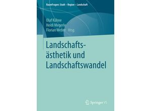 9783658158477 - RaumFragen Stadt - Region - Landschaft   Landschaftsästhetik und Landschaftswandel Kartoniert (TB)