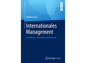 9783658161620 - Internationales Management - Matthias Sure Kartoniert (TB)