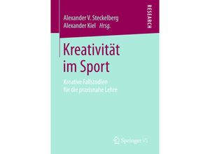 9783658161828 - Kreativität im Sport Kartoniert (TB)