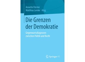 9783658162948 - Die Grenzen der Demokratie Kartoniert (TB)