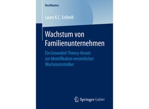 9783658165772 - BestMasters   Wachstum von Familienunternehmen - Laura KC Seibold Kartoniert (TB)