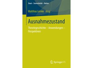 9783658165871 - Staat - Souveränität - Nation   Ausnahmezustand Kartoniert (TB)