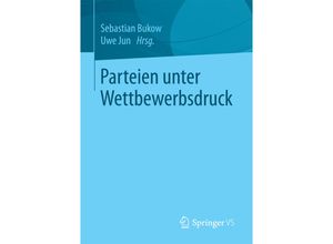 9783658165994 - Parteien unter Wettbewerbsdruck Kartoniert (TB)