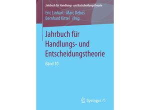 9783658167134 - Jahrbuch für Handlungs- und Entscheidungstheorie Kartoniert (TB)