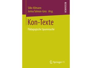 9783658168407 - Kon-Texte Kartoniert (TB)