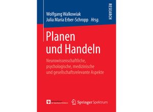 9783658168902 - Planen und Handeln Kartoniert (TB)