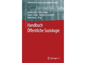 9783658169947 - Öffentliche Wissenschaft und gesellschaftlicher Wandel   Handbuch Öffentliche Soziologie Gebunden