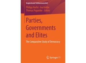 9783658174453 - Vergleichende Politikwissenschaft   Parties Governments and Elites Kartoniert (TB)