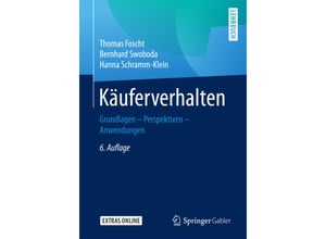 9783658174644 - Käuferverhalten - Thomas Foscht Bernhard Swoboda Hanna Schramm-Klein Kartoniert (TB)