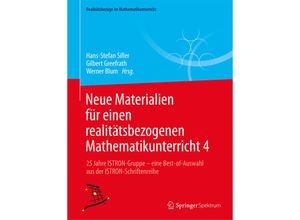 9783658175986 - Realitätsbezüge im Mathematikunterricht   Neue Materialien für einen realitätsbezogenen Mathematikunterricht 4 Kartoniert (TB)