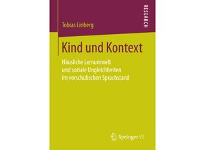 9783658180867 - Kind und Kontext - Tobias Linberg Kartoniert (TB)