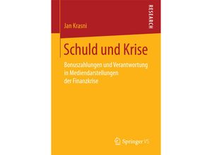 9783658181505 - Schuld und Krise - Jan Krasni Kartoniert (TB)