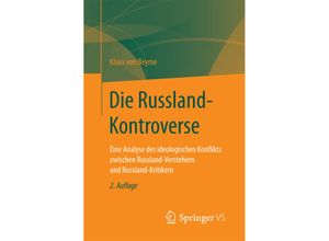 9783658181727 - Die Russland-Kontroverse - Klaus von Beyme Kartoniert (TB)