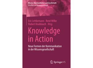 9783658183363 - Wissen Kommunikation und Gesellschaft   Knowledge in Action Kartoniert (TB)