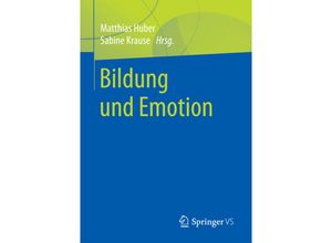 9783658185886 - Bildung und Emotion Kartoniert (TB)