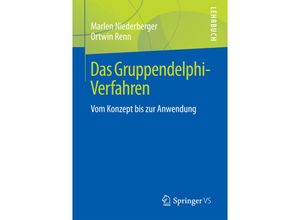 9783658187545 - Das Gruppendelphi-Verfahren - Marlen Niederberger Ortwin Renn Kartoniert (TB)