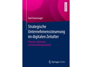 9783658187606 - Strategische Unternehmenssteuerung im digitalen Zeitalter - Axel Steuernagel Kartoniert (TB)