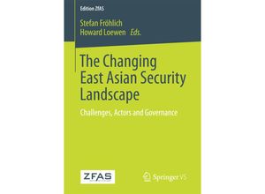 9783658188931 - Edition ZfAS   The Changing East Asian Security Landscape Kartoniert (TB)