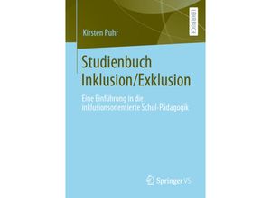 9783658190620 - Studienbuch Inklusion Exklusion - Kirsten Puhr Kartoniert (TB)