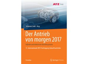 9783658192235 - Proceedings   Der Antrieb von morgen 2017 Kartoniert (TB)