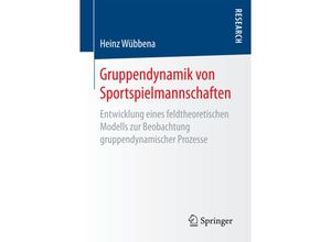 9783658193324 - Gruppendynamik von Sportspielmannschaften - Heinz Wübbena Kartoniert (TB)