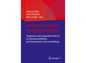 9783658195359 - Learning to Practice Learning to Reflect? Kartoniert (TB)