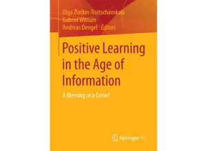 9783658195663 - Positive Learning in the Age of Information Kartoniert (TB)