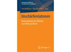 9783658196615 - Politologische Aufklärung - konstruktivistische Perspektiven   Unschärferelationen Kartoniert (TB)