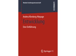 9783658200749 - Entwicklung - Andrea Kleeberg-Niepage Kartoniert (TB)