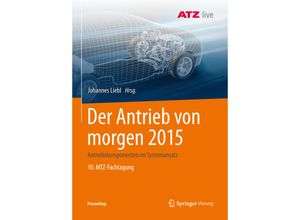 9783658209544 - Proceedings   Der Antrieb von morgen 2015 Kartoniert (TB)