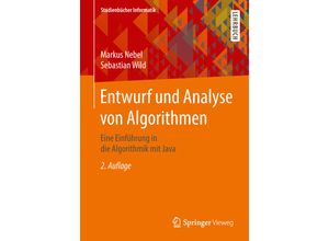 9783658211547 - Studienbücher Informatik   Entwurf und Analyse von Algorithmen - Markus Nebel Sebastian Wild Kartoniert (TB)