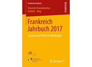 9783658212957 - Frankreich Jahrbuch   Frankreich Jahrbuch 2017 Kartoniert (TB)