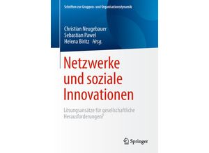 9783658215507 - Netzwerke und soziale Innovationen Kartoniert (TB)