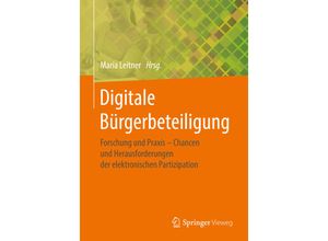 9783658216207 - Digitale Bürgerbeteiligung Kartoniert (TB)