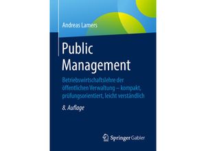 9783658218065 - Public Management - Andreas Lamers Kartoniert (TB)