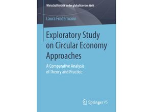 9783658219482 - Wirtschaftsethik in der globalisierten Welt   Exploratory Study on Circular Economy Approaches - Laura Frodermann Kartoniert (TB)