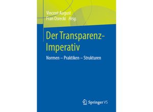 9783658222932 - Der Transparenz-Imperativ Kartoniert (TB)