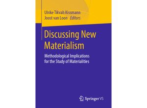 9783658222994 - Discussing New Materialism Kartoniert (TB)