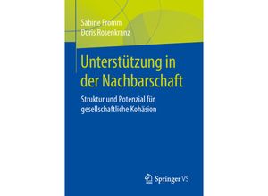 9783658223229 - Unterstützung in der Nachbarschaft - Sabine Fromm Doris Rosenkranz Kartoniert (TB)