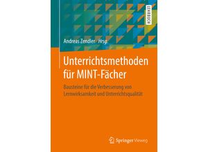 9783658225124 - Unterrichtsmethoden für MINT-Fächer Kartoniert (TB)