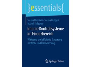 9783658229818 - Essentials   Interne Kontrollsysteme im Finanzbereich - Stefan Hunziker Stefan Renggli Marcel Fallegger Kartoniert (TB)