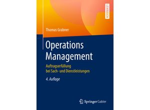 9783658231309 - Operations Management - Thomas Grabner Kartoniert (TB)