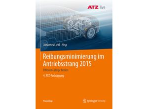 9783658231880 - Proceedings   Reibungsminimierung im Antriebsstrang 2015 Kartoniert (TB)